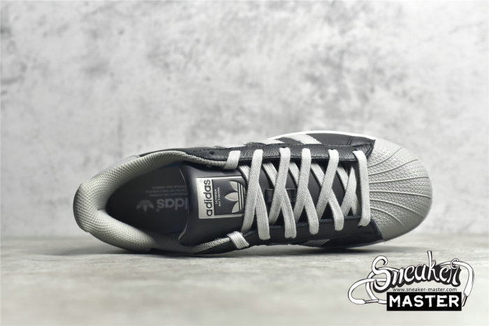 ADIDAS SUPERSTAR SHOES CORE BLACK/GREY/CLOUD WHITE EG4962