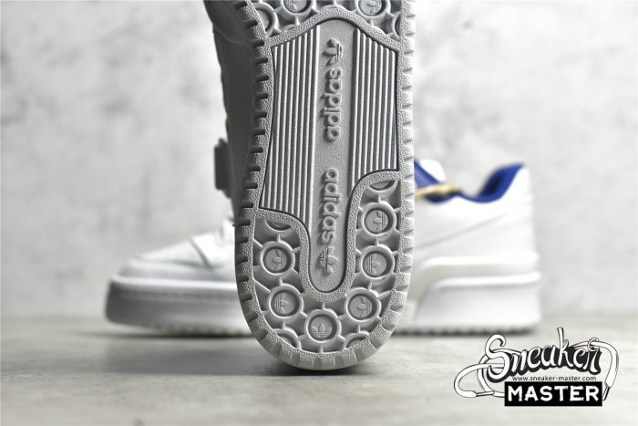 ADIDAS FORUM LOW SHOES CLOUD WHITE/VICTORY BLUE/CLOUD WHITE H01673