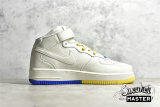 NIKE AIR FORCE 1 MID 07 SU19 WHITE/YELLOW/BLUE GT5663-306