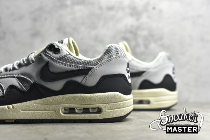 NIKE AIR MAX 1 WAVES MONARCH X PATTA BLACK/GREY/BEIGE DH1348-002