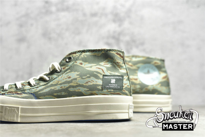 CONVERSE UNDEFEATED X HALF CHUCK TAYLOR 70S MID TIGER CAMO PRINT SEA SPRAY/FOSSIL/EGRET 172397C