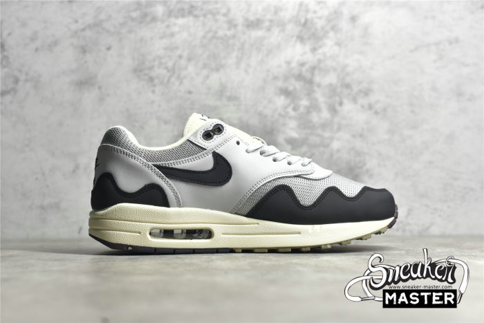 NIKE AIR MAX 1 WAVES MONARCH X PATTA BLACK/GREY/BEIGE DH1348-002