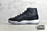 NIKE AIR JORDAN 11 RETRO SPACE JAM 2016 BLACK/CONCORD-WHITE 378037-003
