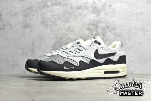 NIKE AIR MAX 1 WAVES MONARCH X PATTA BLACK/GREY/BEIGE DH1348-002