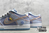 NIKE UNION LA X SB DUNK LOW PASSPORT PACK HYPER ROYAL/WHITE/PSYCHIC BLUE DJ9649-400