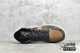 NIKE AIR JORDAN 1 MID SE DARK CHOCOLATE/ARCHAEO BROWN/BLACK/CRIMSON BLISS DC7294-200