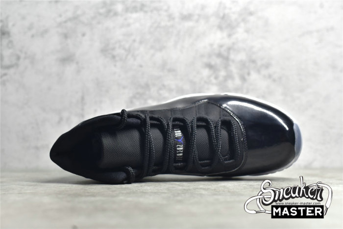NIKE AIR JORDAN 11 RETRO SPACE JAM 2016 BLACK/CONCORD-WHITE 378037-003