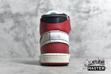 NIKE OFF-WHITE X AIR JORDAN 1 RETRO HIGH OG CHICAGO WHITE/BLACK-VARSITY RED-BLACK AA3834-101