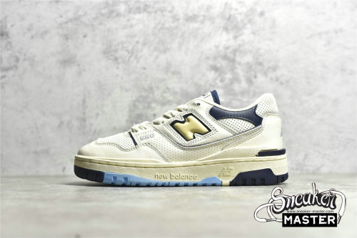 NEW BALANCE RICH PAUL X 550 RUNNING SHOES WHITE/WHITE/NAVY BB550RP1