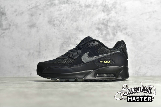 NIKE AIR MAX 90 HALLOWEEN BLACK/GREY/VOLT DC3892-001