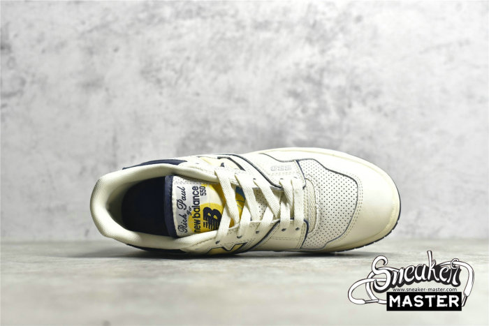 NEW BALANCE RICH PAUL X 550 RUNNING SHOES WHITE/WHITE/NAVY BB550RP1