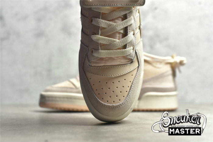 ADIDAS FORUM LOW SHOES LINEN/OFF WHITE/OFF WHITE GX3659