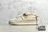 ADIDAS FORUM LOW SHOES LINEN/OFF WHITE/OFF WHITE GX3659