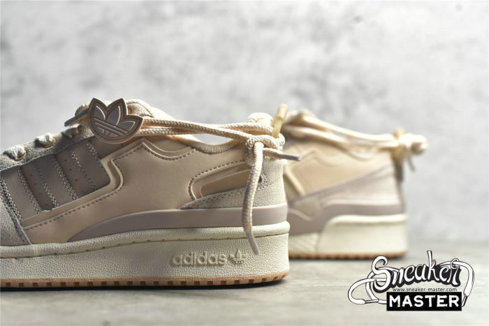 ADIDAS FORUM LOW SHOES LINEN/OFF WHITE/OFF WHITE GX3659