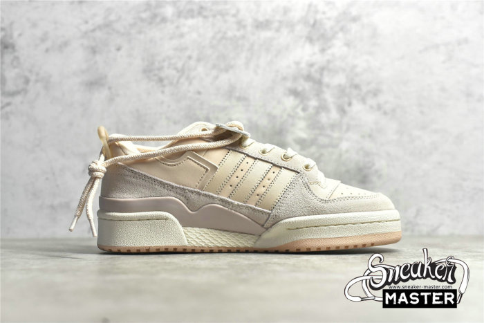 ADIDAS FORUM LOW SHOES LINEN/OFF WHITE/OFF WHITE GX3659