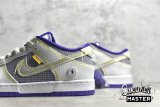 NIKE SB DUNK LOW PASSPORT PACK LAKERS X UNION LA COURT PURPLE/WHITE/GREY-YELLOW DJ9649-500