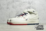 NIKE AIR FORCE 1 07 MID SU19 WHITE/BLUE-RED GU5696-658