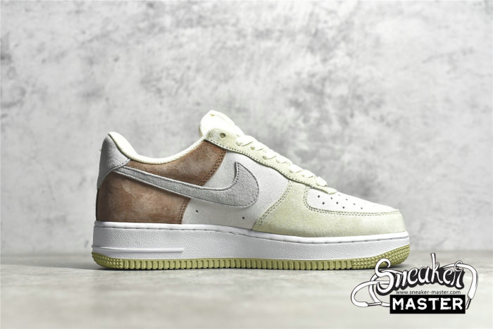 NIKE AIR FORCE 1 LOW 07 GRASS GREEN/LIGHT GREY/BROWN-BEIGE DL5819-618