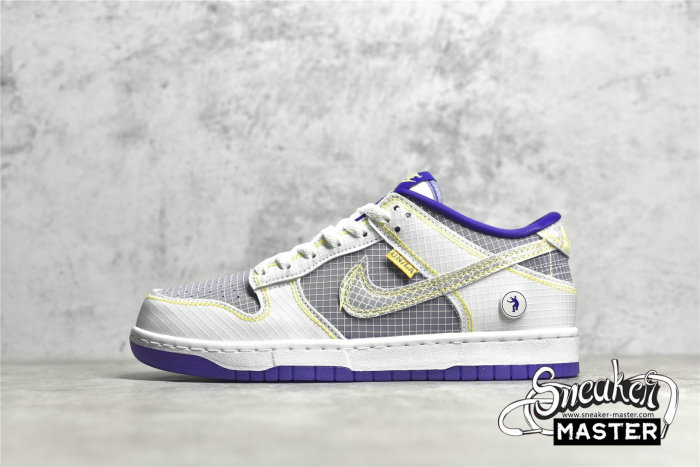NIKE SB DUNK LOW PASSPORT PACK LAKERS X UNION LA COURT PURPLE/WHITE/GREY-YELLOW DJ9649-500
