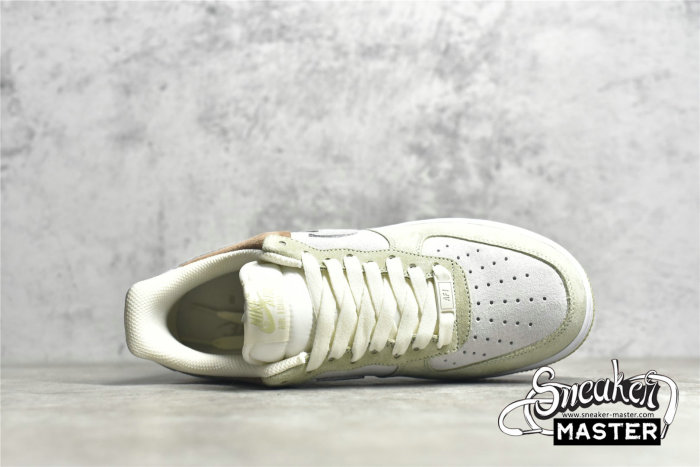 NIKE AIR FORCE 1 LOW 07 GRASS GREEN/LIGHT GREY/BROWN-BEIGE DL5819-618