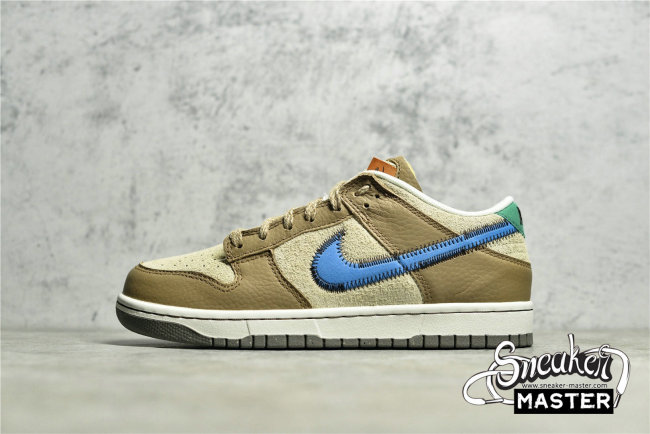 NIKE SB DUNK LOW DARK DRIFTWOOD/PHOTO BLUE-RATTAN DO6712-200