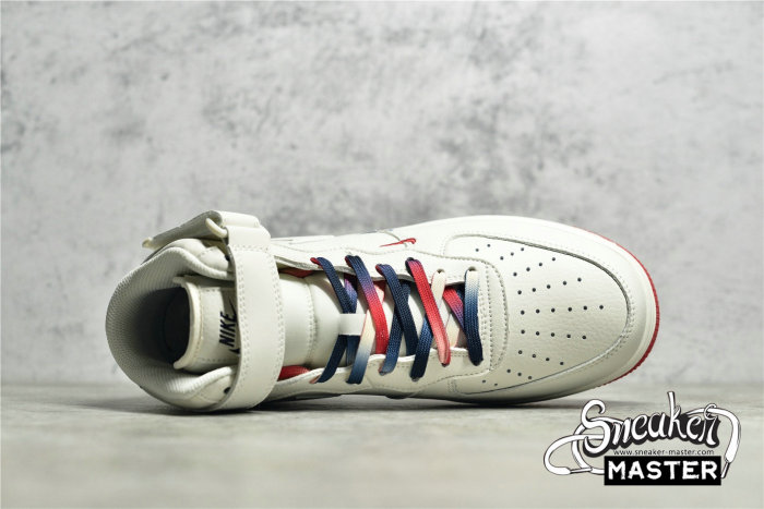 NIKE AIR FORCE 1 07 MID SU19 WHITE/BLUE-RED GU5696-658
