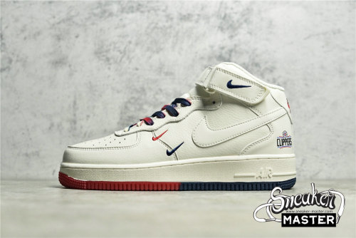 NIKE AIR FORCE 1 07 MID SU19 WHITE/BLUE-RED GU5696-658