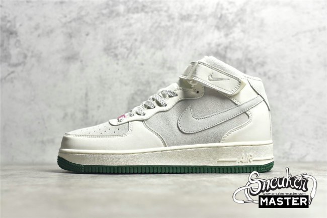 NIKE AIR FORCE 1 MID 07 SU19 WHITE/GREY/GREEN GY3368-308