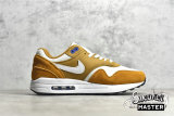 NIKE AIR MAX 1 PREMIUM RETRO CURRY DARK CURRY/SPORT BLUE/BLACK/TRUE WHITE 908366-700