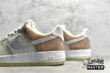 NIKE AIR FORCE 1 LOW 07 GRASS GREEN/LIGHT GREY/BROWN-BEIGE DL5819-618