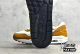 NIKE AIR MAX 1 PREMIUM RETRO CURRY DARK CURRY/SPORT BLUE/BLACK/TRUE WHITE 908366-700