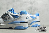 NEW BALANCE 550 RUNNING SHOES WHITE/TEAM CAROLINA BLUE/BLACK BB550HL1