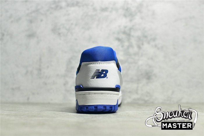 NEW BALANCE 550 RUNNING SHOES WHITE/BLUE/BLACK BB550SN1