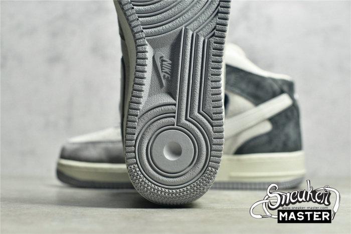 NIKE AIR FORCE 1 MID 07 RICE GRAY/DARK GRAY-BEIGE DG9158-616