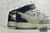 NIKE AIR FORCE 1 MID 07 RICE GRAY/DARK GRAY-BEIGE DG9158-616