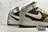 NIKE AIR FORCE 1 07 MID CHOCOLATE/WHITE/BROWN HD3053-188