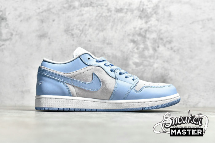 NIKE AIR JORDAN 1 LOW FOOTBALL GREY/ALUMINUM/WHITE DC0774-050