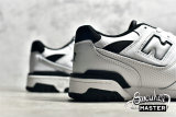 NEW BALANCE 550 RUNNING SHOES WHITE/BLACK/WHITE BB550HR1