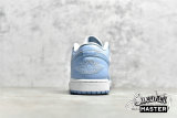 NIKE AIR JORDAN 1 LOW FOOTBALL GREY/ALUMINUM/WHITE DC0774-050