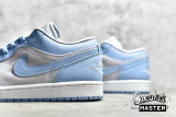 NIKE AIR JORDAN 1 LOW FOOTBALL GREY/ALUMINUM/WHITE DC0774-050