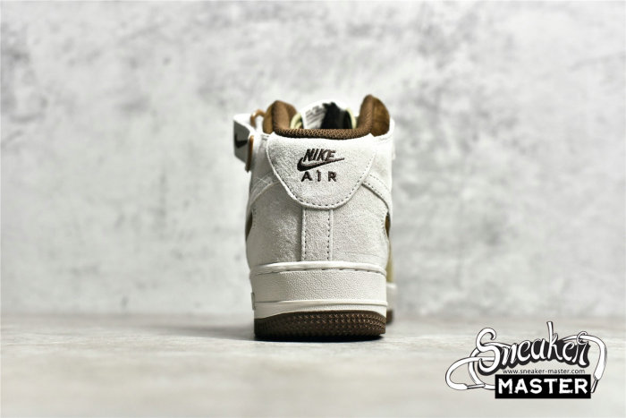 NIKE AIR FORCE 1 07 MID CHOCOLATE/WHITE/BROWN HD3053-188