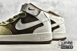 NIKE AIR FORCE 1 07 MID CHOCOLATE/WHITE/BROWN HD3053-188