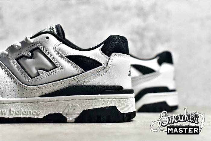 NEW BALANCE 550 RUNNING SHOES WHITE/BLACK/WHITE BB550HR1