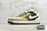 NIKE AIR FORCE 1 07 MID CHOCOLATE/WHITE/BROWN HD3053-188