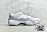 NIKE AIR JORDAN 11 WHITE/WHITE/PURE VIOLET AH7860-101