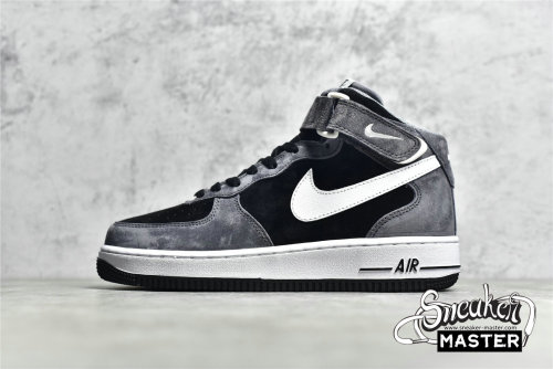 NIKE AIR FORCE 1 MID 07 DARK GREY/BLACK-WHITE QT3369-996