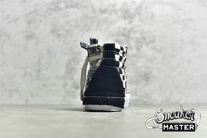 VANS SK8 HIGH REISSUE CAP BLACK/BLACK/TRUE WHITE VN0A3WM16HJ