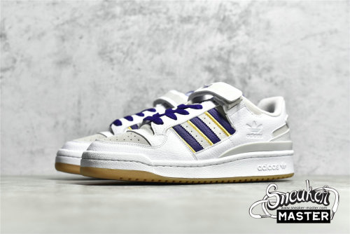ADIDAS PALACE X FORUM 84 LOW FABULOUS FORUM FOOTWEAR WHITE/COLLEGIATE PURPLE/GREY ONE GZ8371