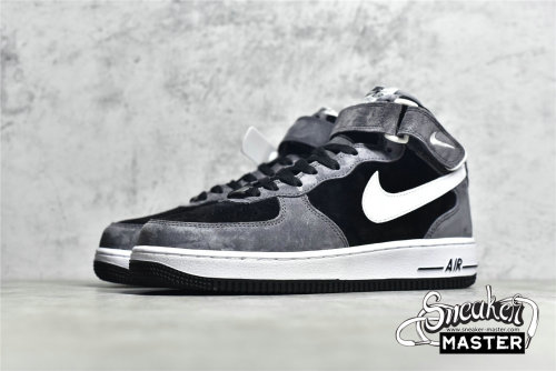 NIKE AIR FORCE 1 MID 07 DARK GREY/BLACK-WHITE QT3369-996