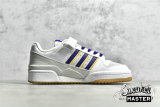 ADIDAS PALACE X FORUM 84 LOW FABULOUS FORUM FOOTWEAR WHITE/COLLEGIATE PURPLE/GREY ONE GZ8371